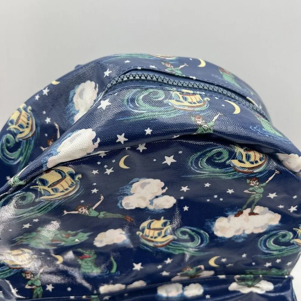 Cath Kids Kidston Disney Peter Pan Backpack Oilcloth Blue Green 15